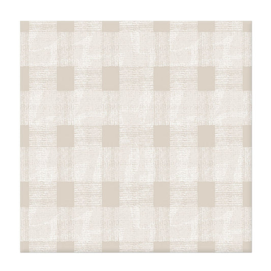 Gingham in Sand Tile