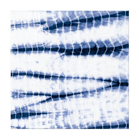 Shibori in Indigo Tile